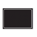 Lavagnetta Neutra Serie Black Cancellabile