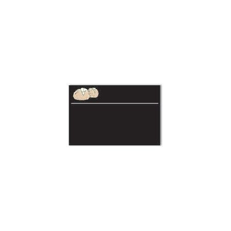 LAVAGNETTA PANETTERIA SERIE BLACK CANCELLABILE