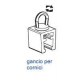 ATTACCO A GANCIO PER CORNICI