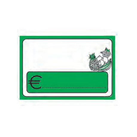 SEGNAPREZZO IN PVC SERIE GAST FRUTTA