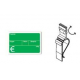 Segnaprezzi PVC Ortofrutta Verde Stampato