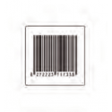 Etichetta adesiva Antitaccheggio HQ 30 X 30 mm Falso Barcode