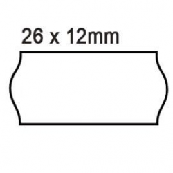 ROTOLI ETICHETTE 26 X 12 BIANCHE SURGELATI