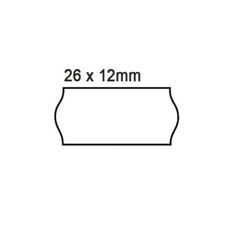 ROTOLI ETICHETTE 26 X 12 BIANCHE SURGELATI
