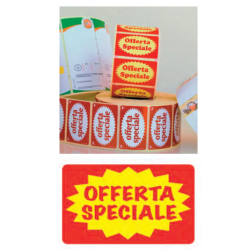 Etichette OFFERTA SPECIALE ROTOLO