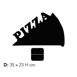 Lavagnetta da Tavolo Pizza