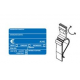 Segnaprezzi PVC Pescheria Blu Stampato
