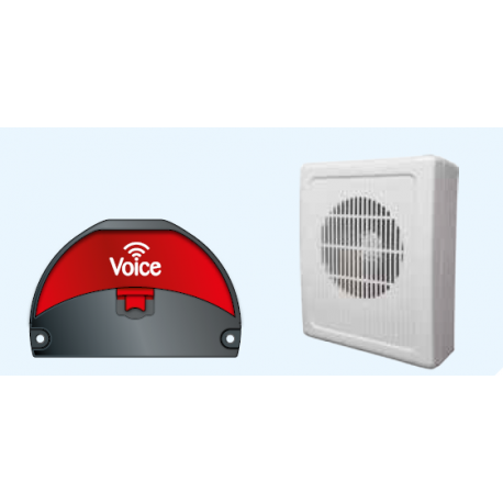 Sistema Vocale Voice con Altoparlante per Eliminacoda