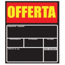 LAVAGNA FOREX EXTRA PER FRUTTA OFFERTA 297 X 310 H mm.