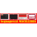 Segnaprezzi Macelleria